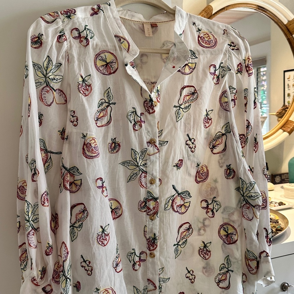 Pilcro fruit shirt - Anthropologie